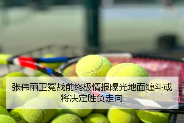 张伟丽卫冕战前终极情报曝光地面缠斗或将决定胜负走向